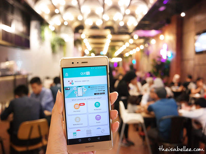 Using QueQ at K Fry 1 Utama